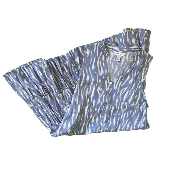 Nine West Blue White Women’s Juniors Sundress‎ Small - Picture 1 of 6